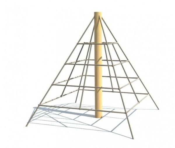 Lanová pyramída REVO - MINI, pádová výška 1,0 m